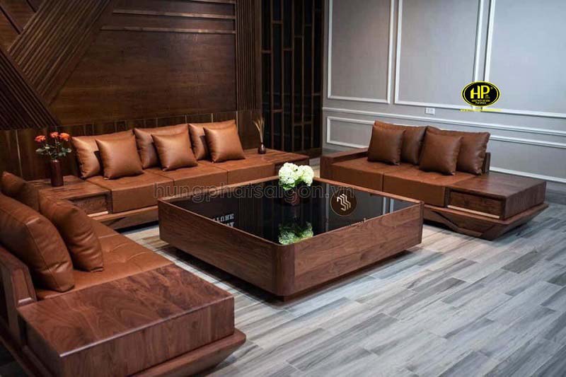 Sofa gỗ gụ hh-44