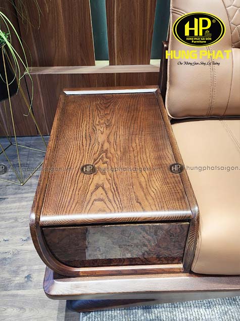 sofa gỗ sồi hiện đại HS-994A