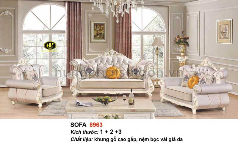 Sofa màu trắng H-8963