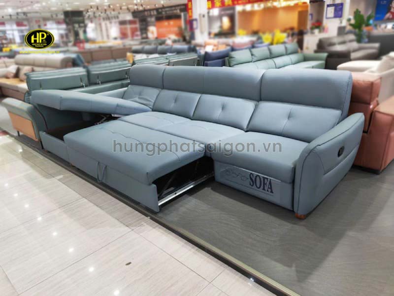 Sofa màu xám xanh cao cấp nk-928