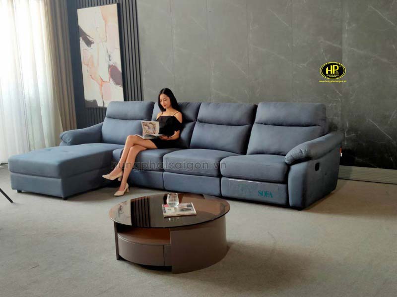 Sofa màu xám xanh thư giãn nk-y01