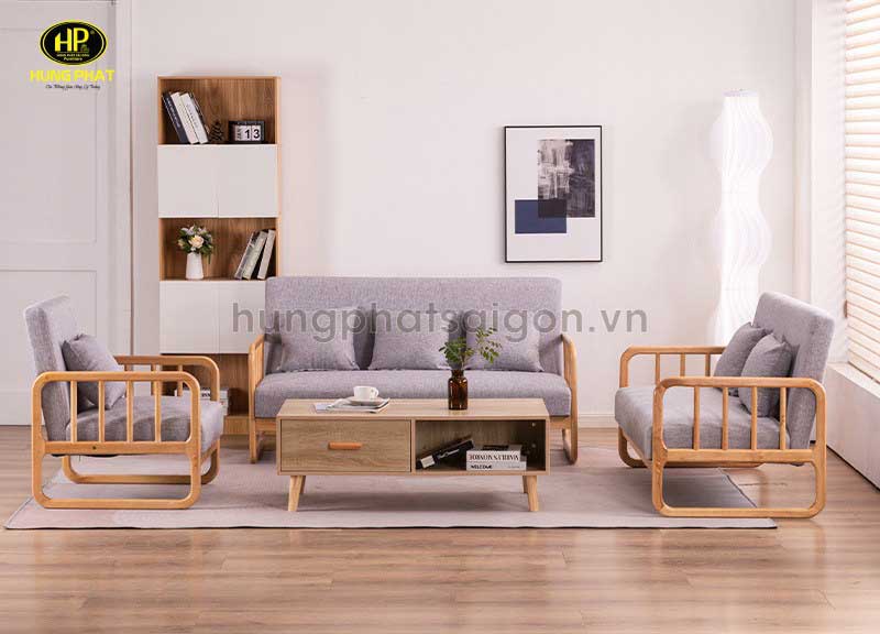 Sofa nan gỗ hàn quốc