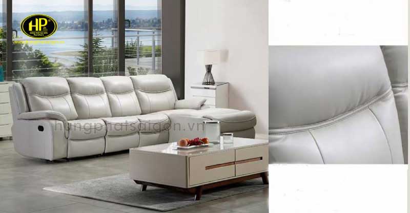 Sofa trắng chỉnh điện NK-823