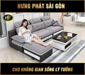 sofa vải hiện đại góc L H-85