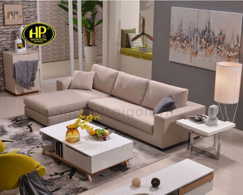 Sofa vải nỉ hiện đại H-256