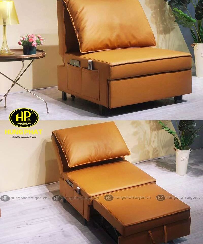 ghế sofa giường đơn tối giản GK-1055