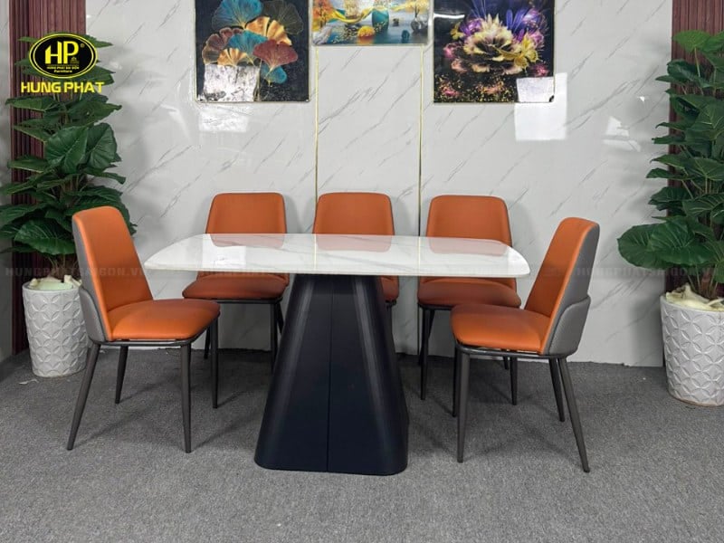 bàn ăn cao cấp 6 ghế ba-41