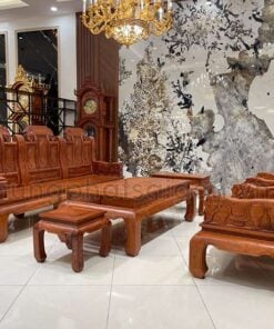 Bộ ghế gỗ hương tay voi VH-01