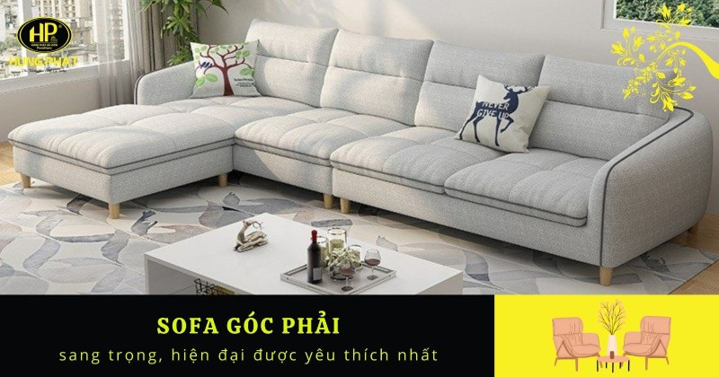 bộ ghế sofa góc phải