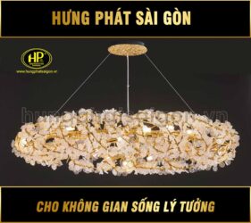 đèn trần phòng khách cao câp 1001