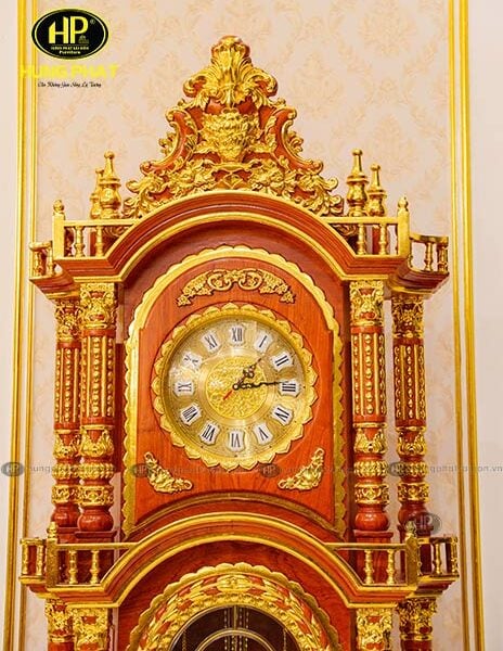 Đồng hồ quả lắc mạ vàng sang trọng DHH-07