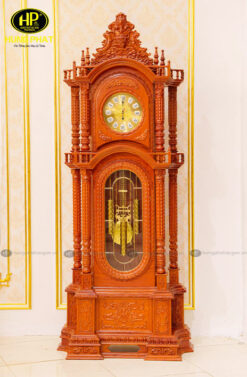 đồng hồ tứ trụ gỗ hương DHH-01