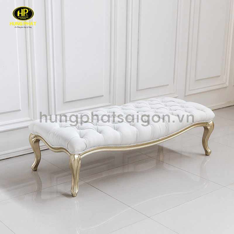 Ghế sofa cuối giường tân cổ điển