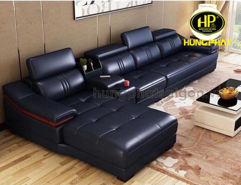 ghế sofa da góc bên phải