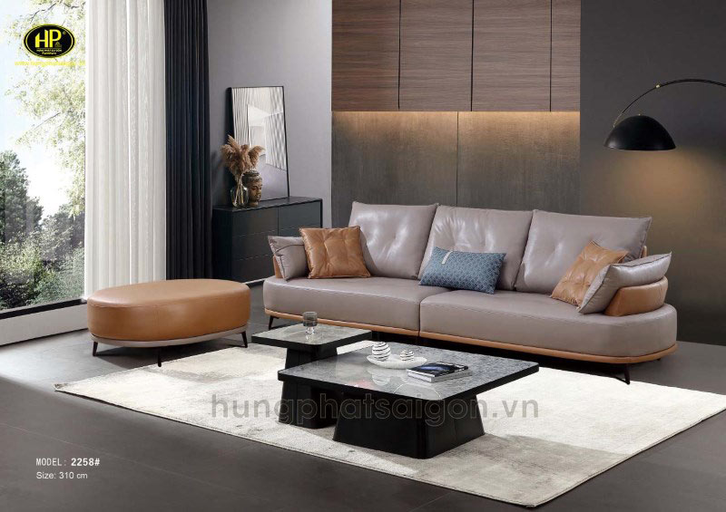 Ghế sofa đôn chân bẹt đẹp