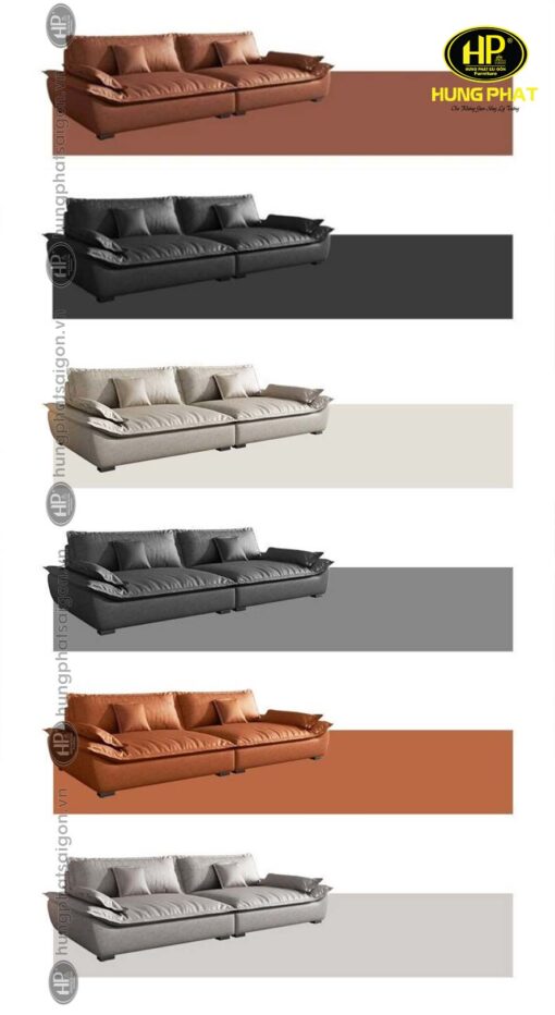 ghế sofa phòng khách nhiều màu H-95