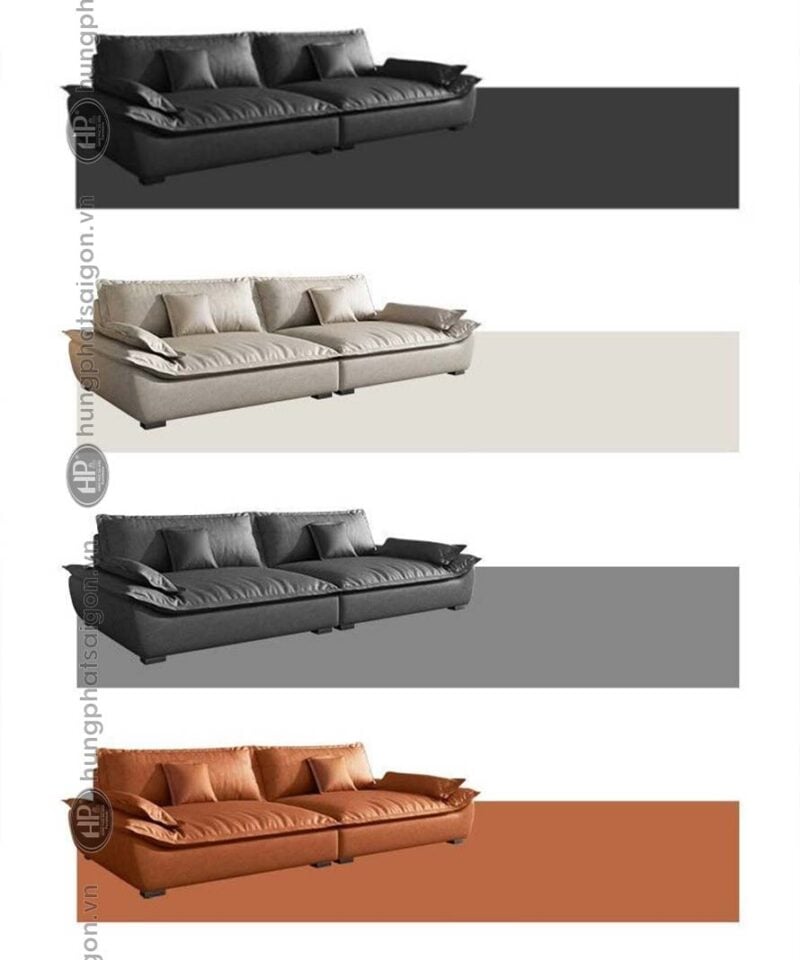 ghế sofa phòng khách nhiều màu H-95