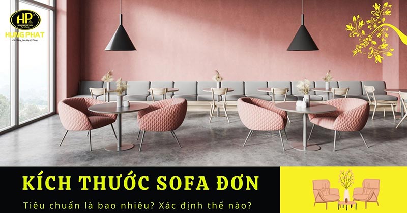 Kích thước sofa đơn