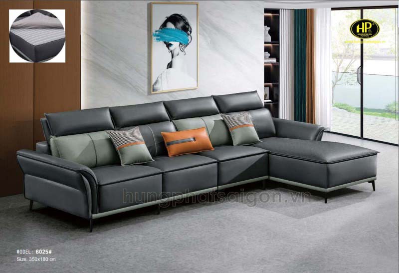 Sofa 4 chỗ vải nỉ td-6025