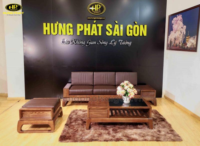 Sofa chân quỳ nhập khẩu