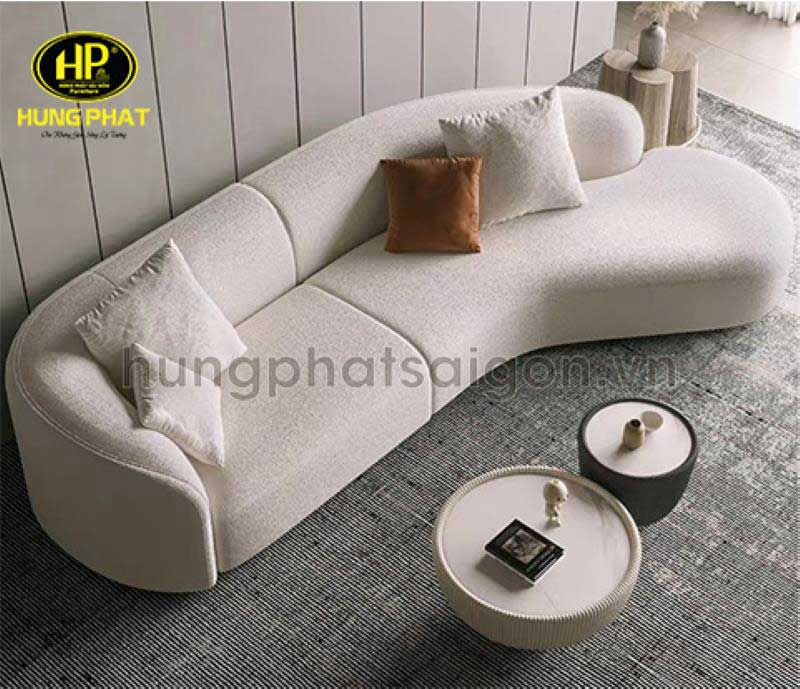 Sofa decor vải lông cừu A-98