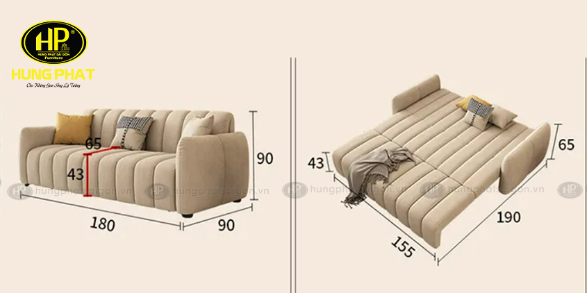 ghế sofa giường chỉnh điện cao cấp nhập khẩu GD-22