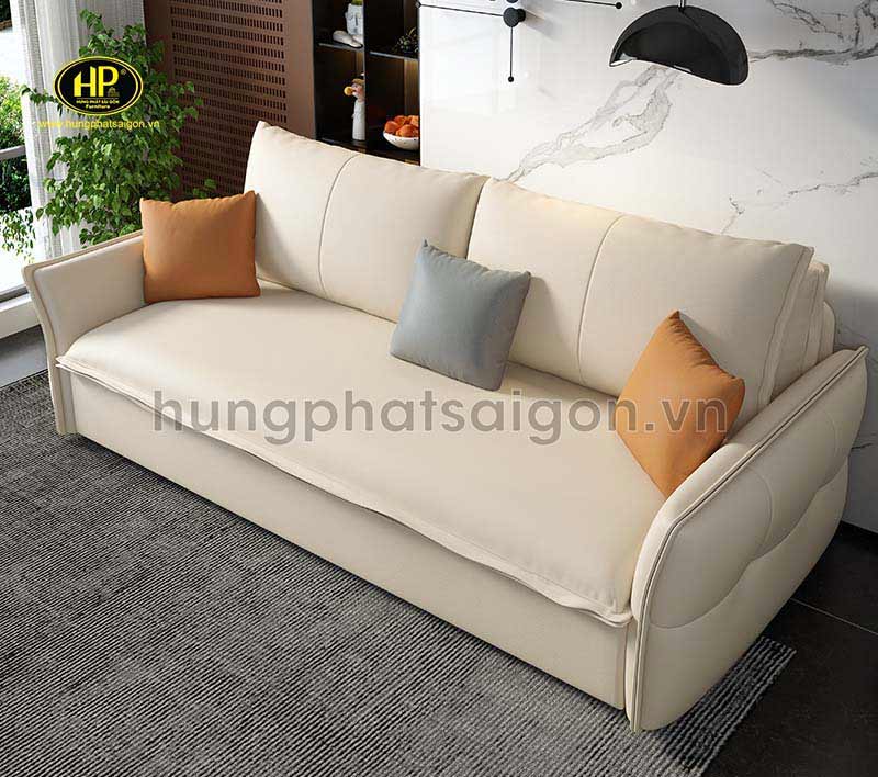 Sofa giường màu kem nhập khẩu GK-699