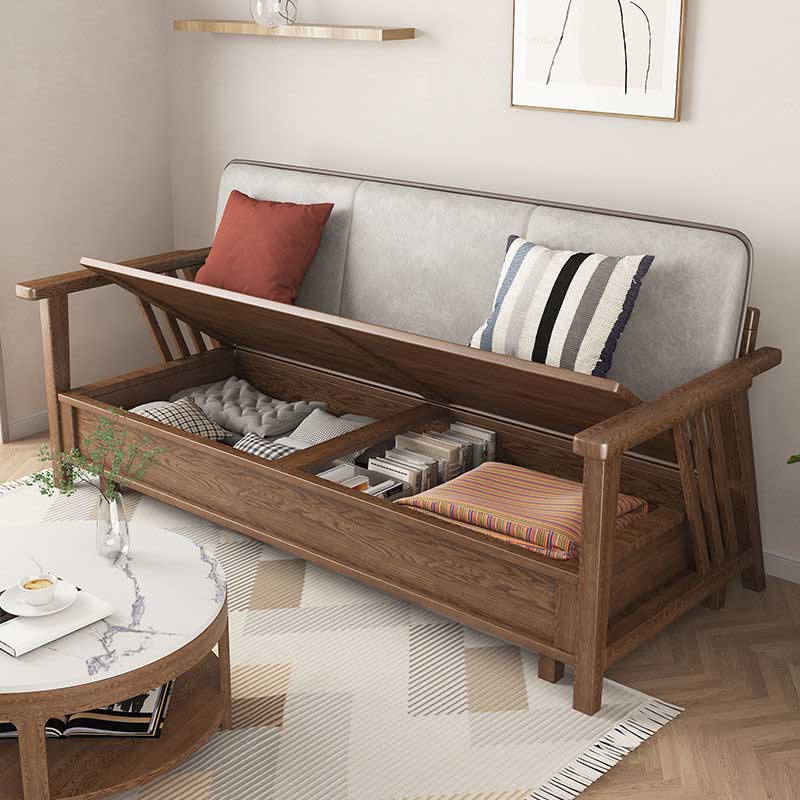 sofa gỗ tân bì hiện đại