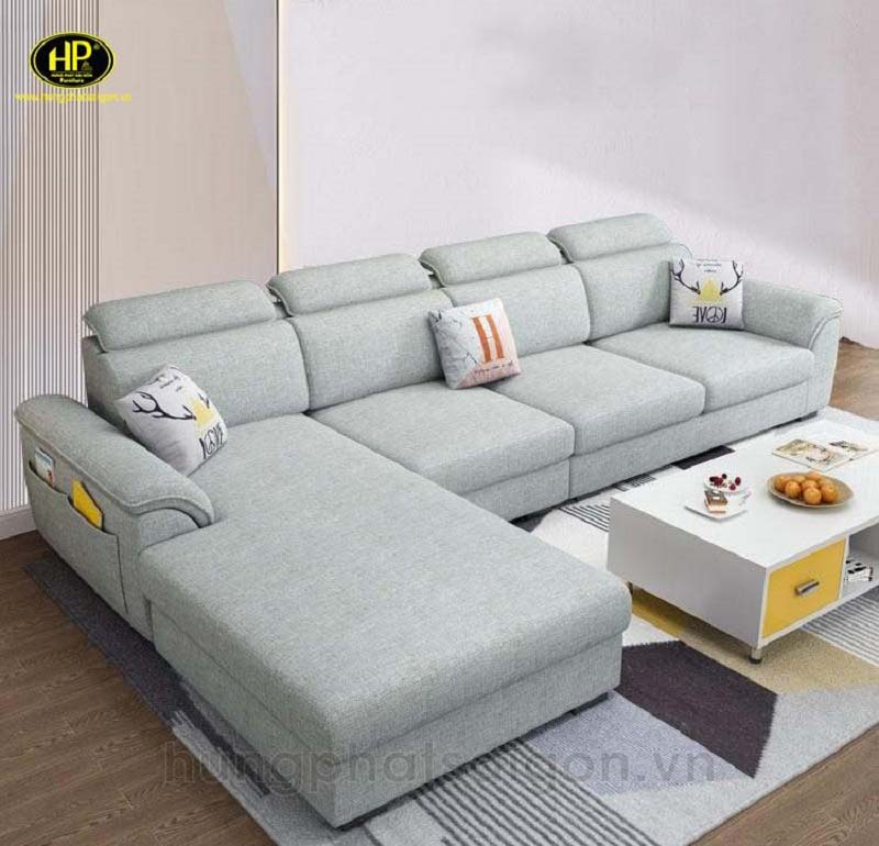 Sofa góc vải bố cao cấp H-284