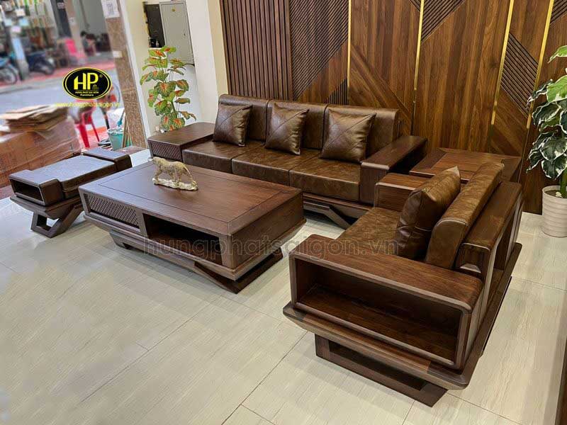 Sofa khung gỗ óc chó TNK-SV-031