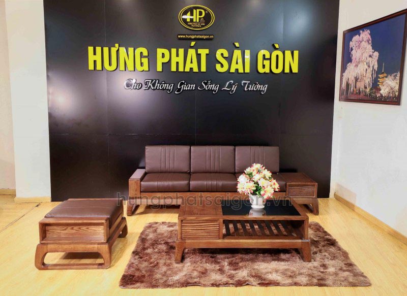 Ghế sofa chân quỳ HS-23A