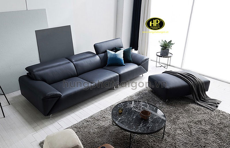 Sofa bằng da đẹp H-195