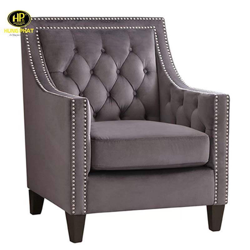 Sofa đơn cafe tân cổ điển hiện đại sd-08