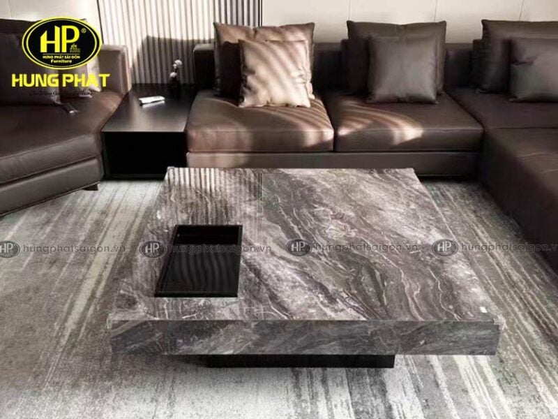 bàn sofa đá phiến tối giản BT-888