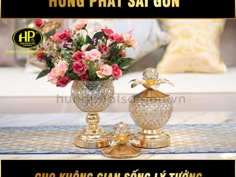 bộ decor bình cắm hoa XY-013