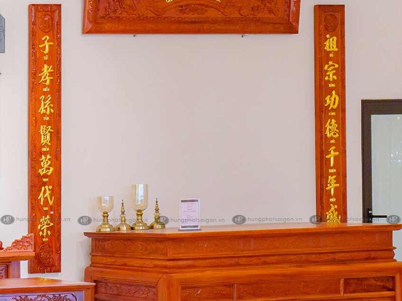 bộ hoành phi câu đối phòng thờa HPH-01