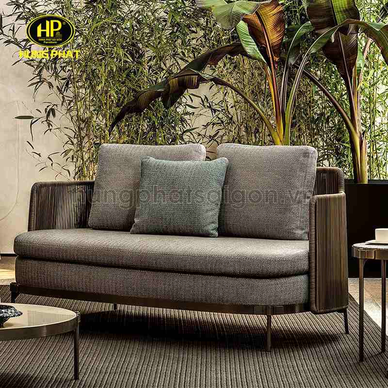 Ghế sofa mây nhựa độc đáo