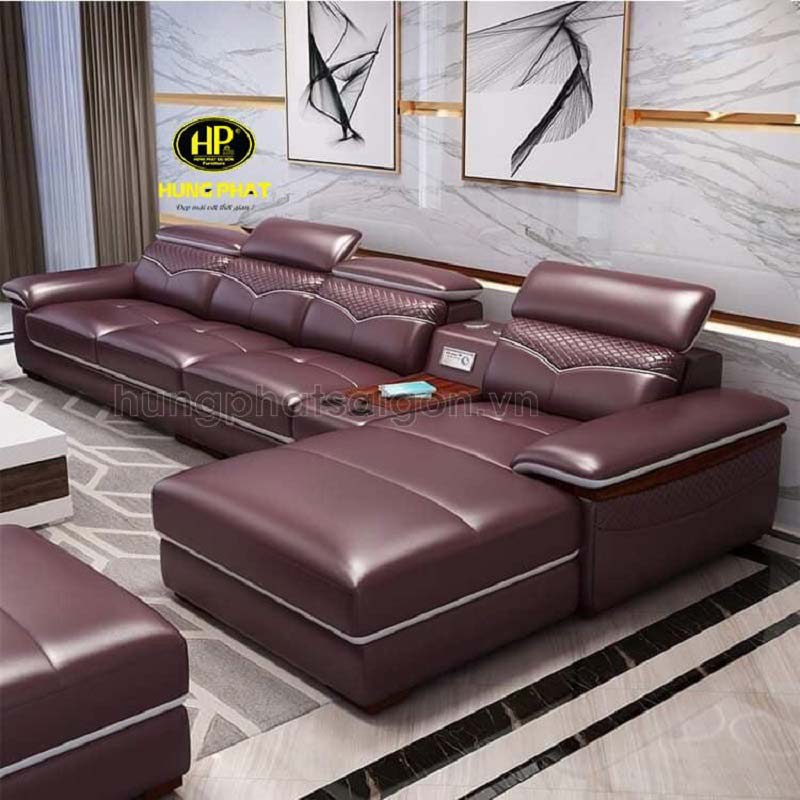 Kích thước sofa da 4 chỗ HD-24