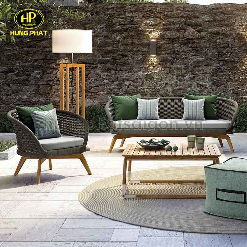 mẫu ghế sofa giả mây