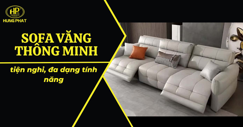 mẫu ghế sofa văng thông minh