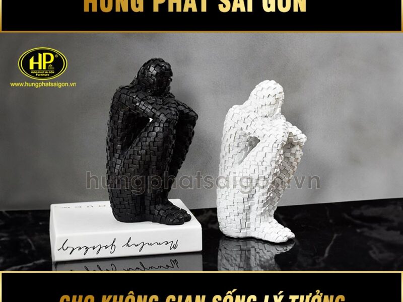 mô hình decor màu trắng SZ8092