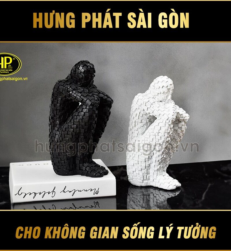 mô hình decor màu trắng SZ8092