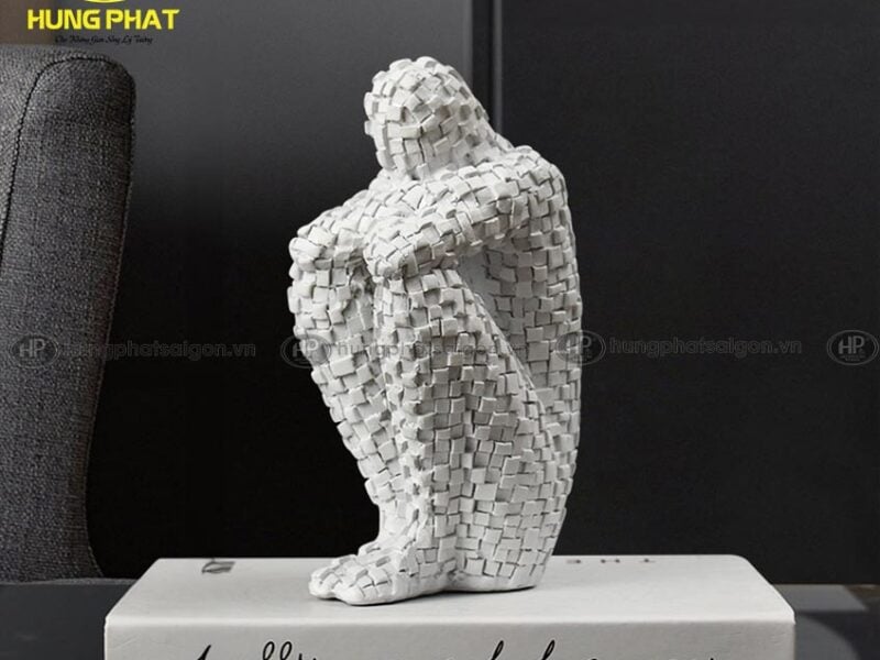 mô hình decor người đàn ông trắng SZ8092