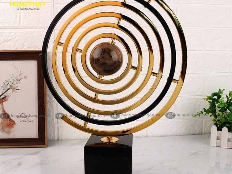 quả cầu mạ vàng decor BJ-0031A