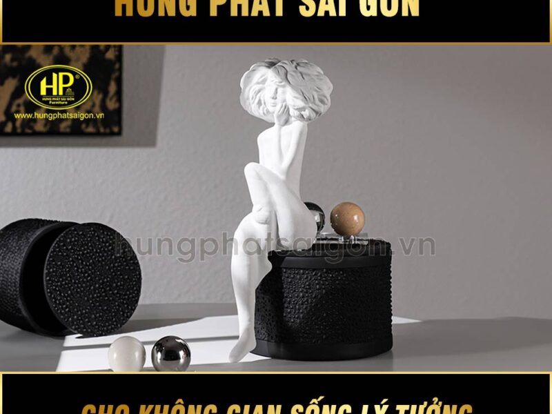 tượng cô gái decor SZ8507