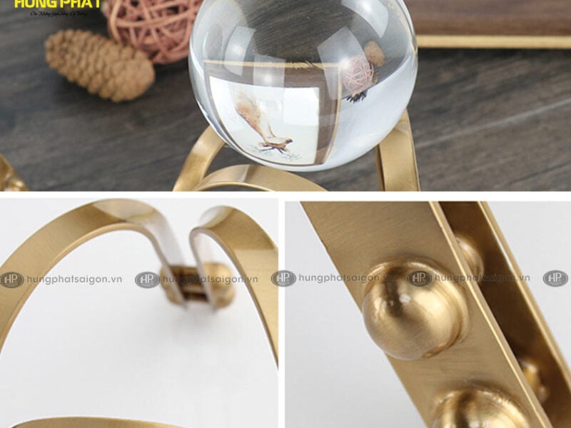 quả cầu pha lê decor để bàn XY-016