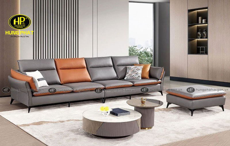 Sofa bằng da văng phòng AT-2301B