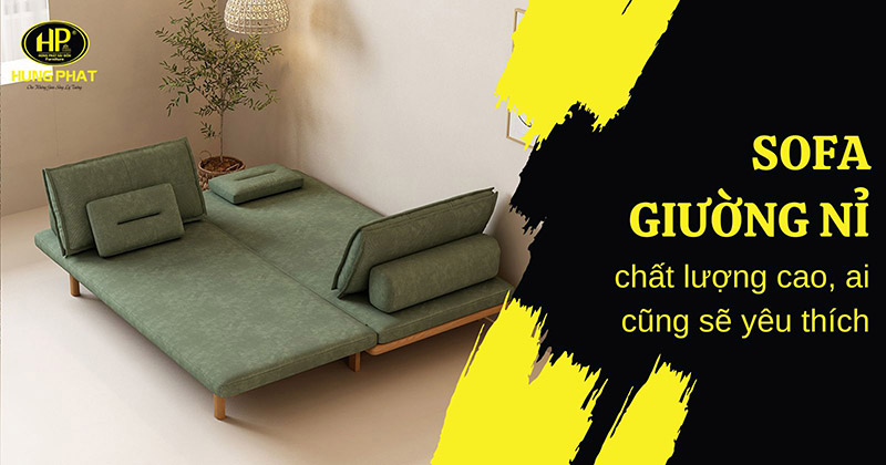 Sofa giường nỉ