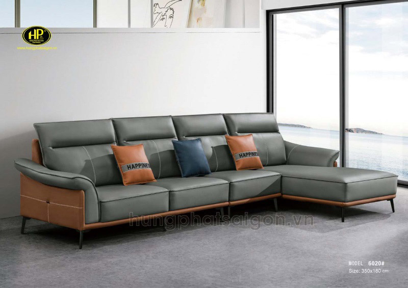 Sofa vải thô góc L-TD-6020