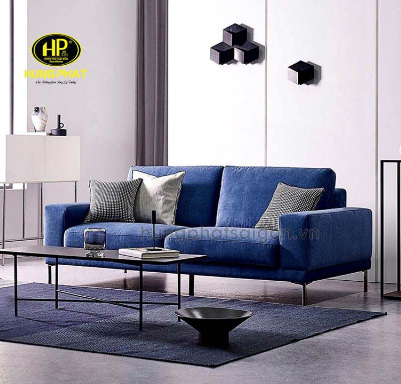 Sofa vải thô phòng khách H-14